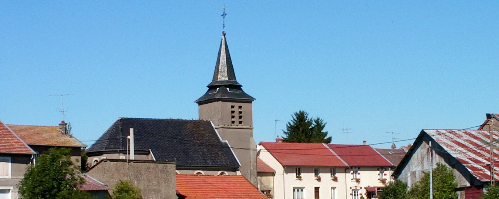 Vue de Moirey-Flabas-Crépion, Meuse