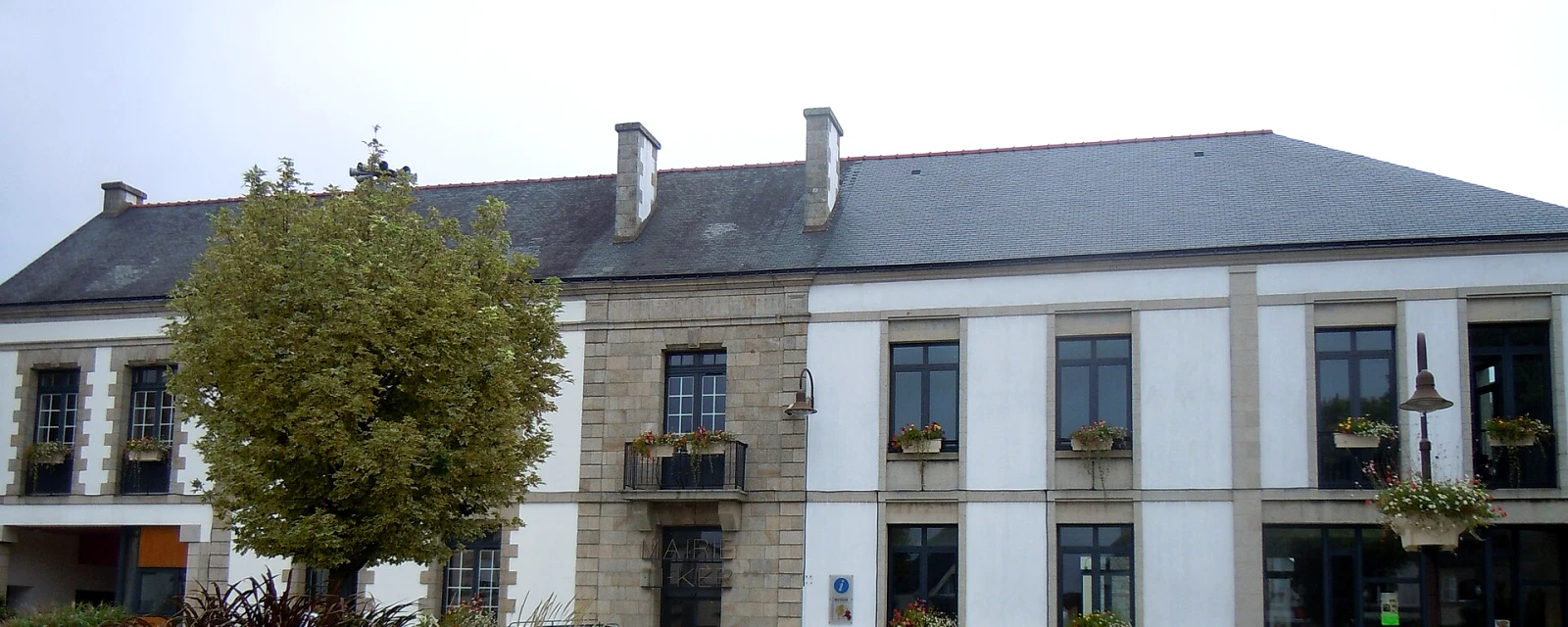 Vue de Cléguérec, Morbihan