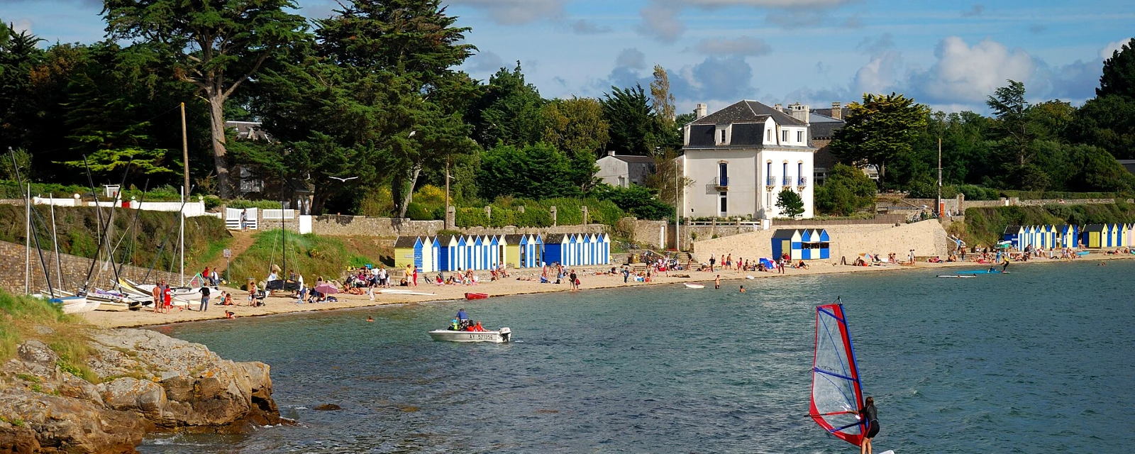 Vue de Île-aux-Moines, Morbihan