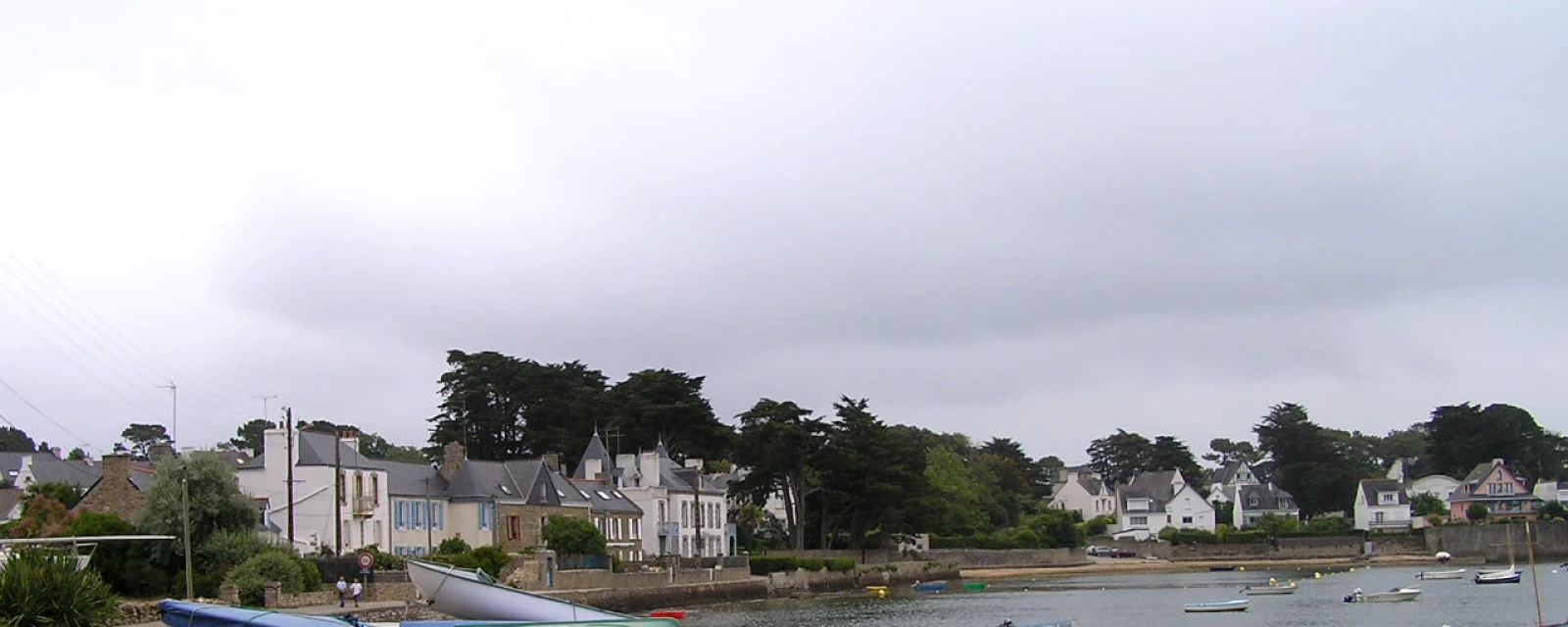Vue de Larmor-Baden, Morbihan