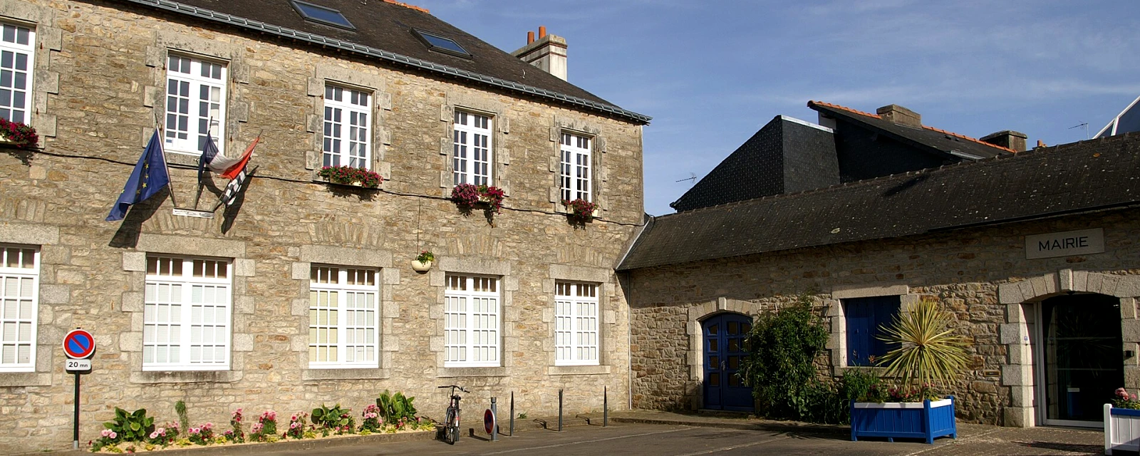 Vue de Ploemeur, Morbihan