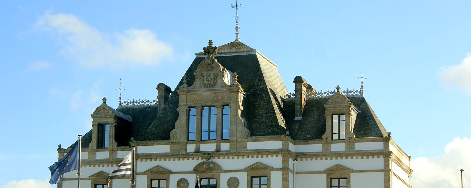 Vue de Ploërmel, Morbihan