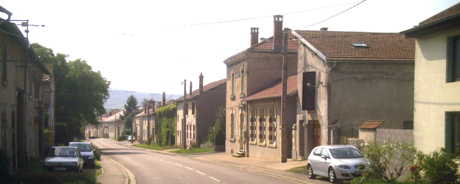 Vue de Ajoncourt, Moselle