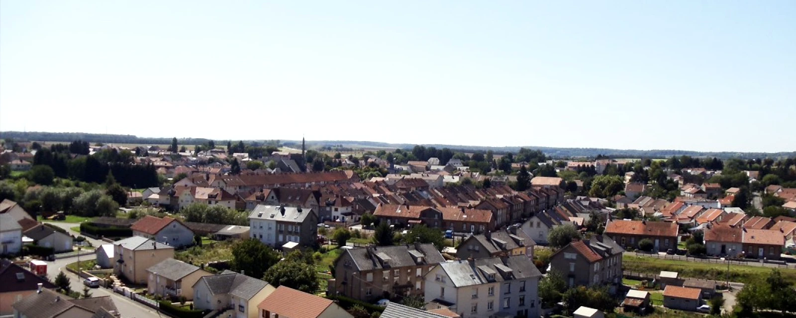 Vue de Aumetz, Moselle