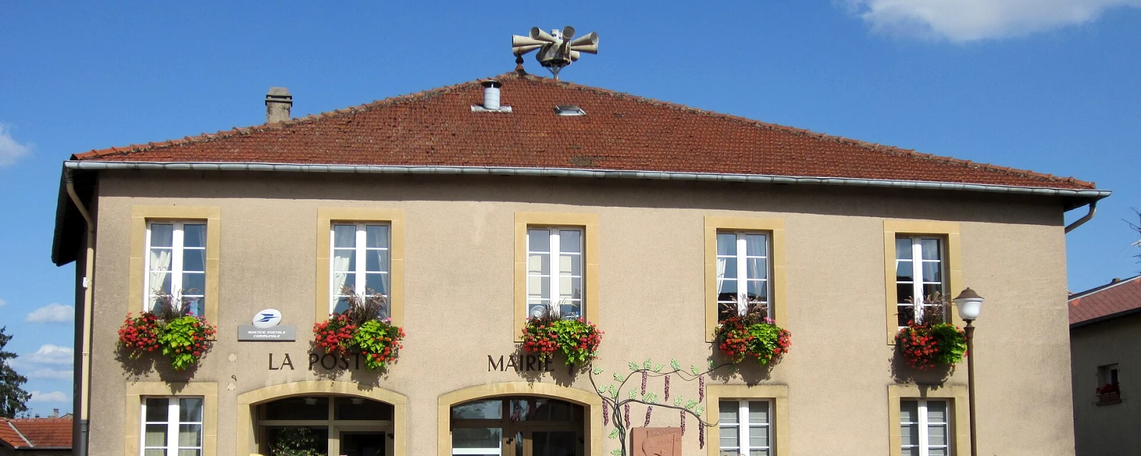 Vue de Ay-sur-Moselle, Moselle