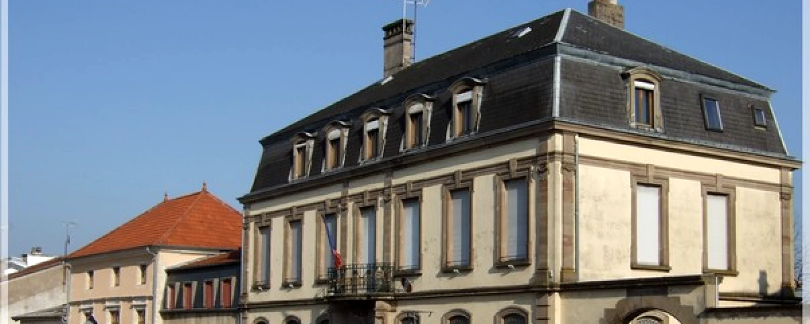 Vue de Château-Salins, Moselle