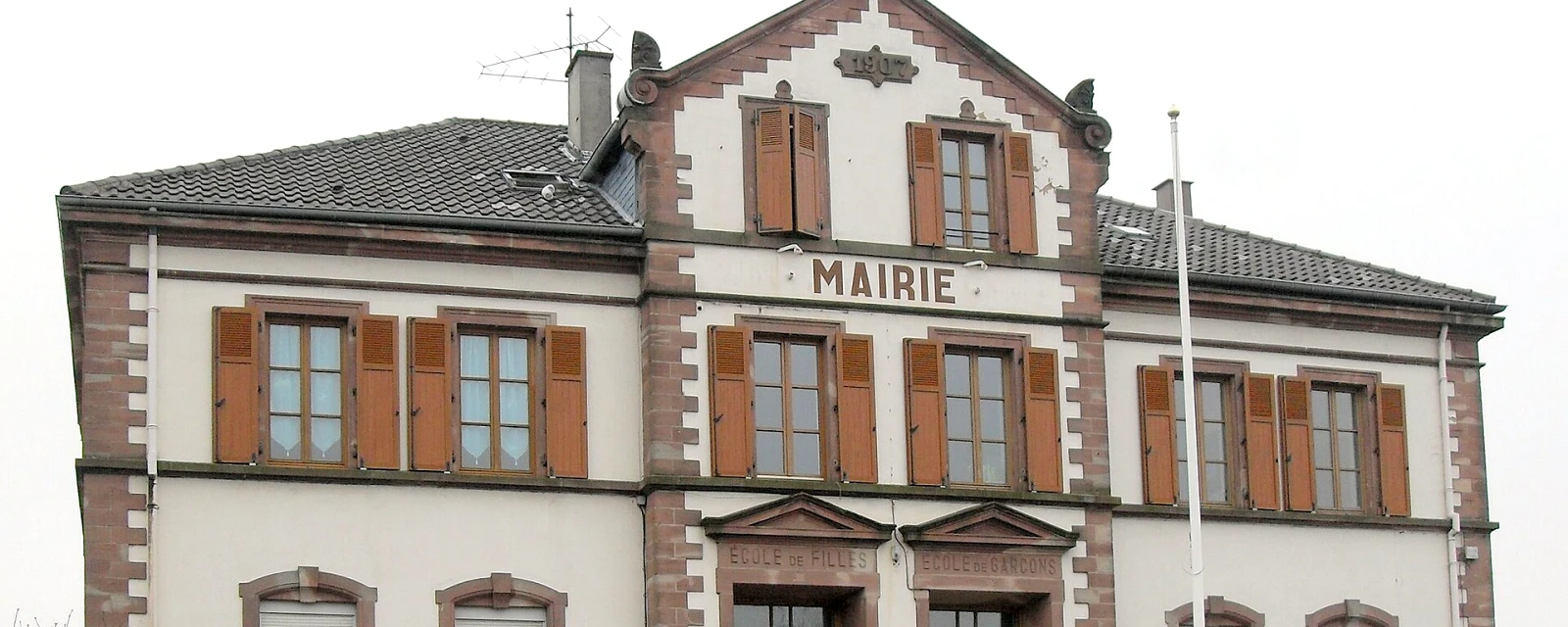 Vue de Danne-et-Quatre-Vents, Moselle