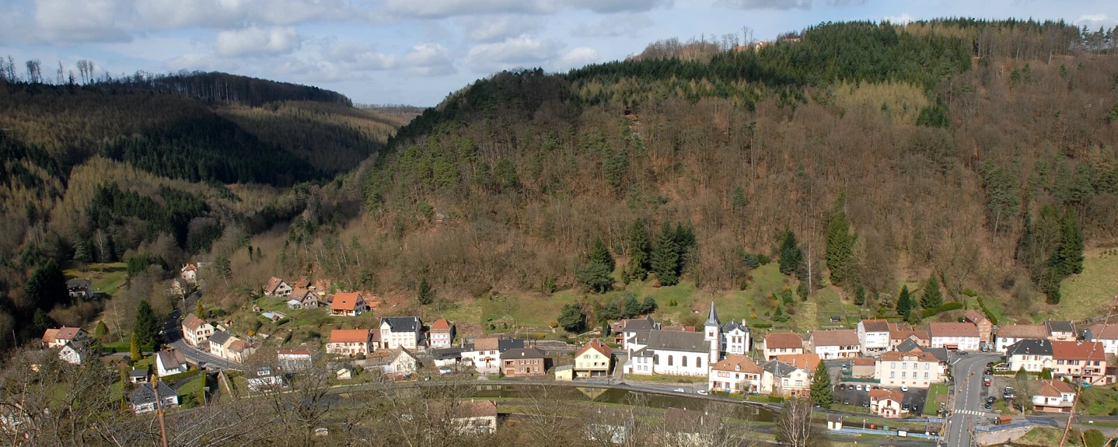 Vue de Lutzelbourg, Moselle
