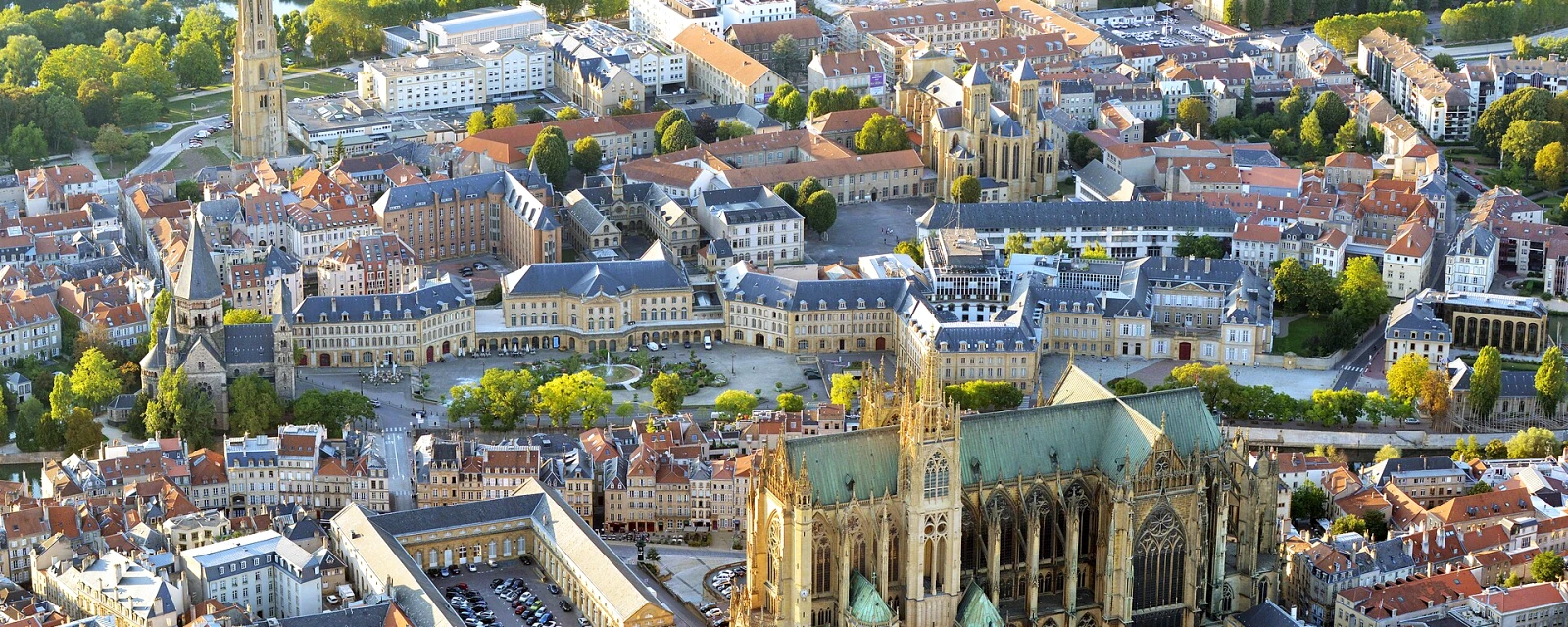 Vue de Metz, Moselle
