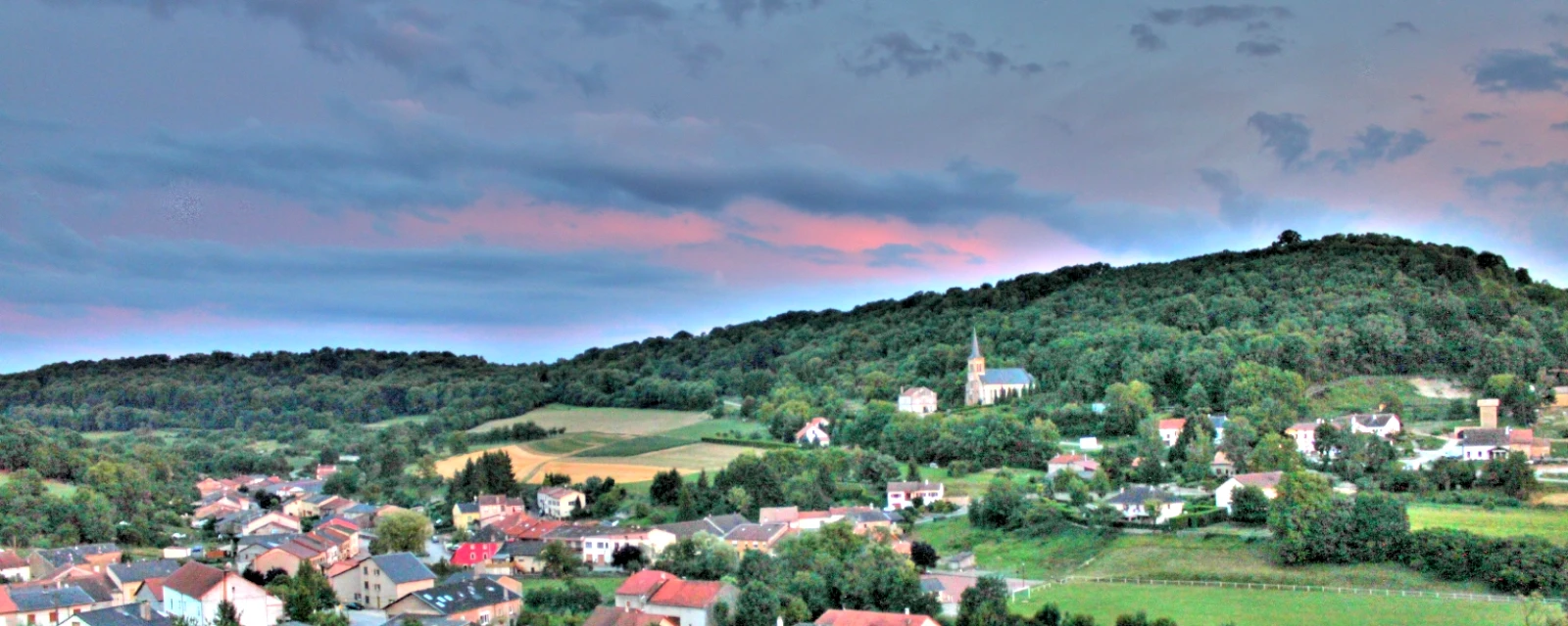 Vue de Montenach, Moselle