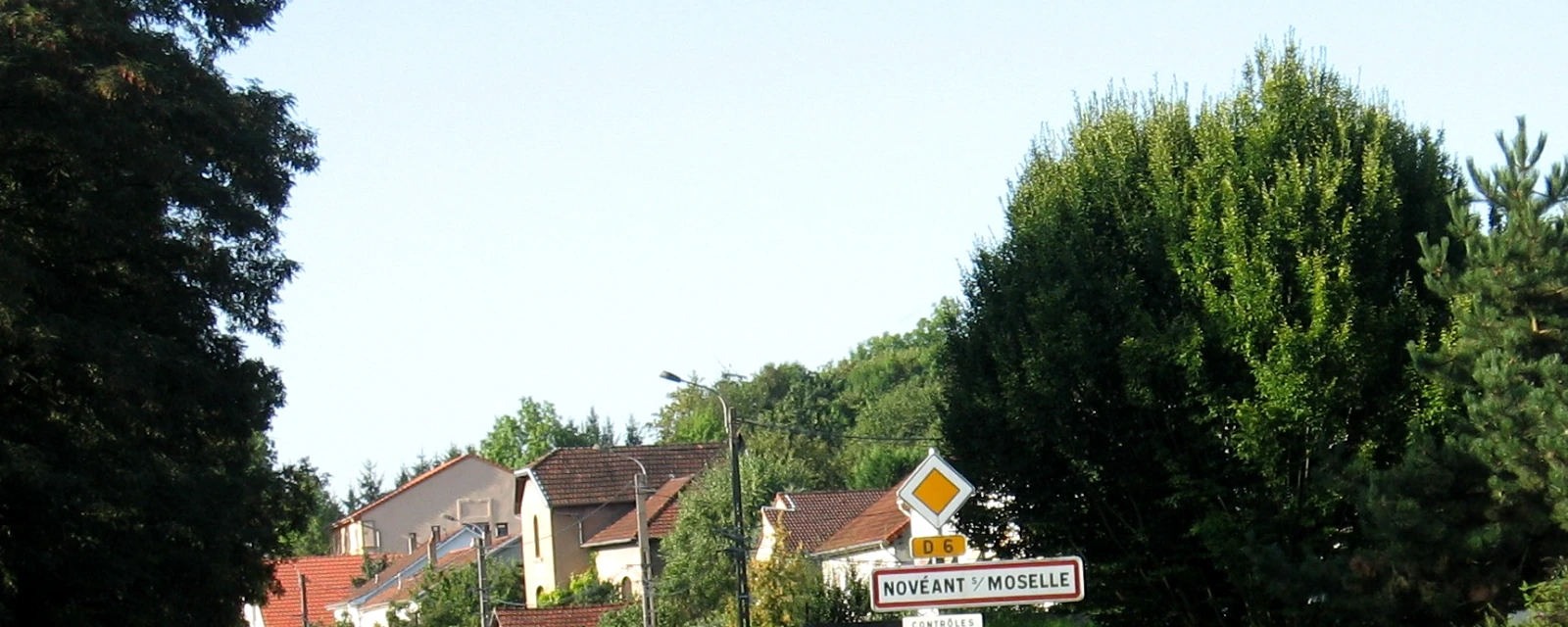 Vue de Novéant-sur-Moselle, Moselle