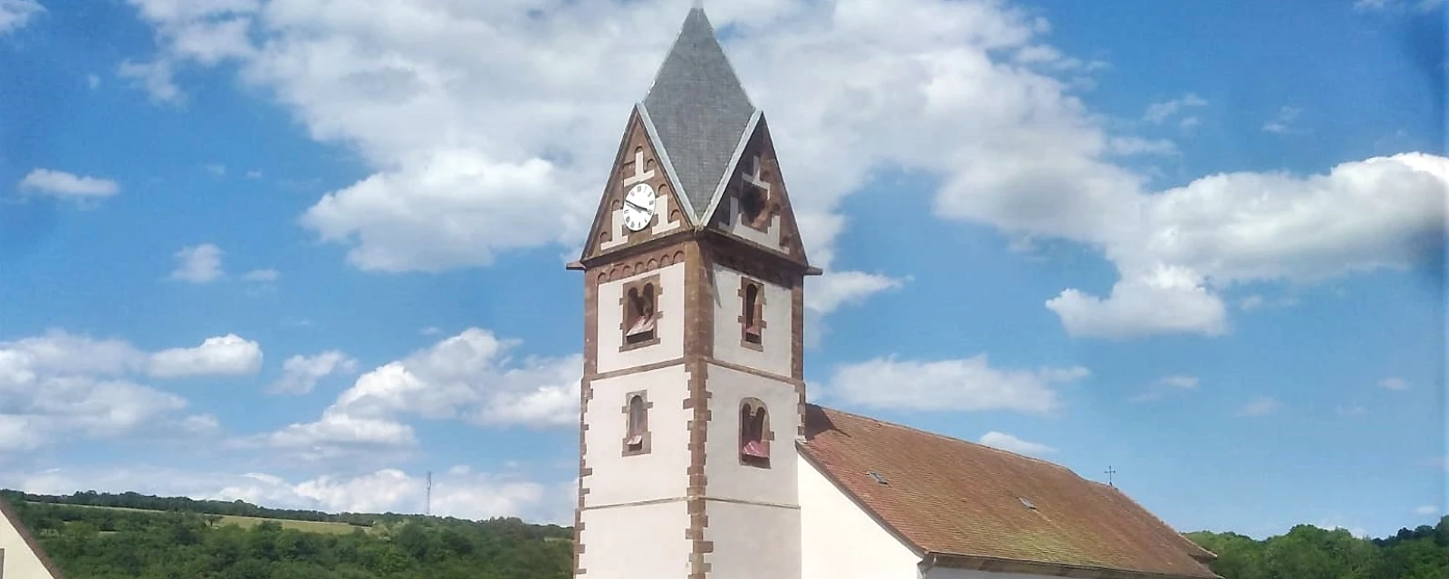 Vue de Obergailbach, Moselle