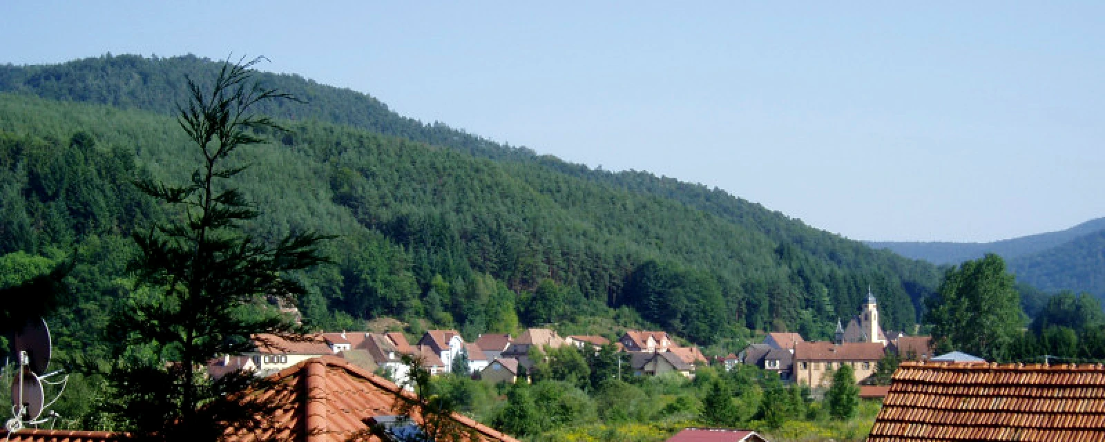 Vue de Philippsbourg, Moselle