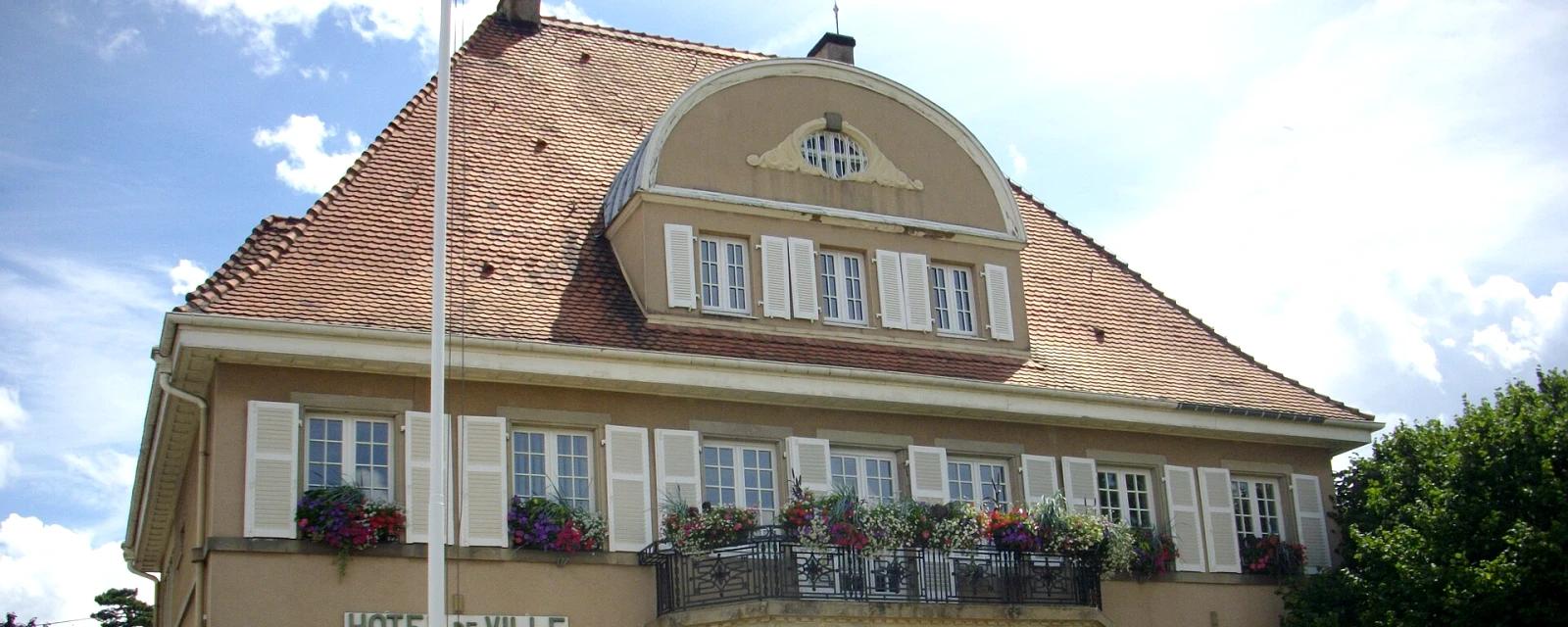 Vue de Sarrebourg, Moselle