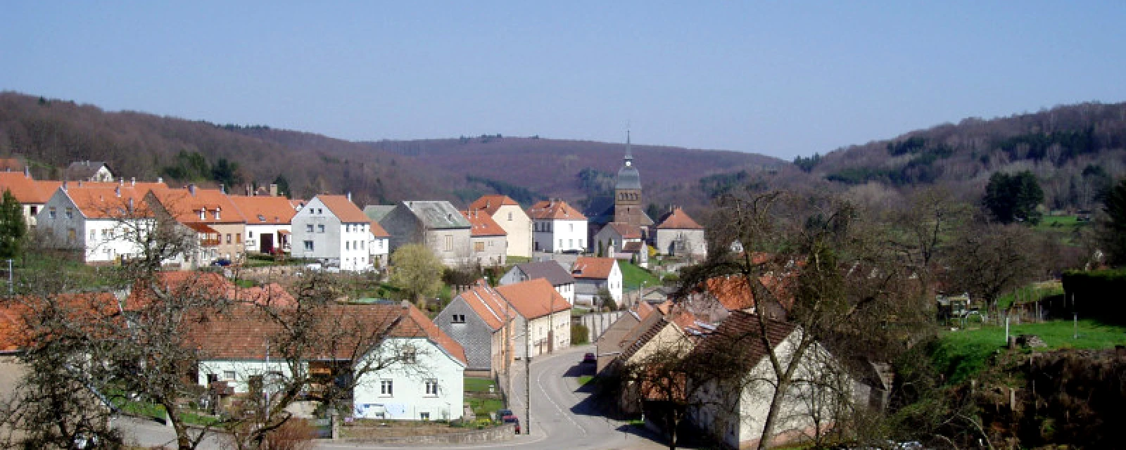 Vue de Schorbach, Moselle