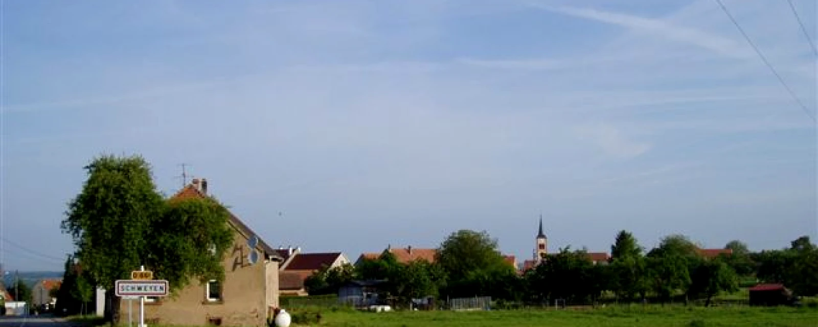 Vue de Schweyen, Moselle