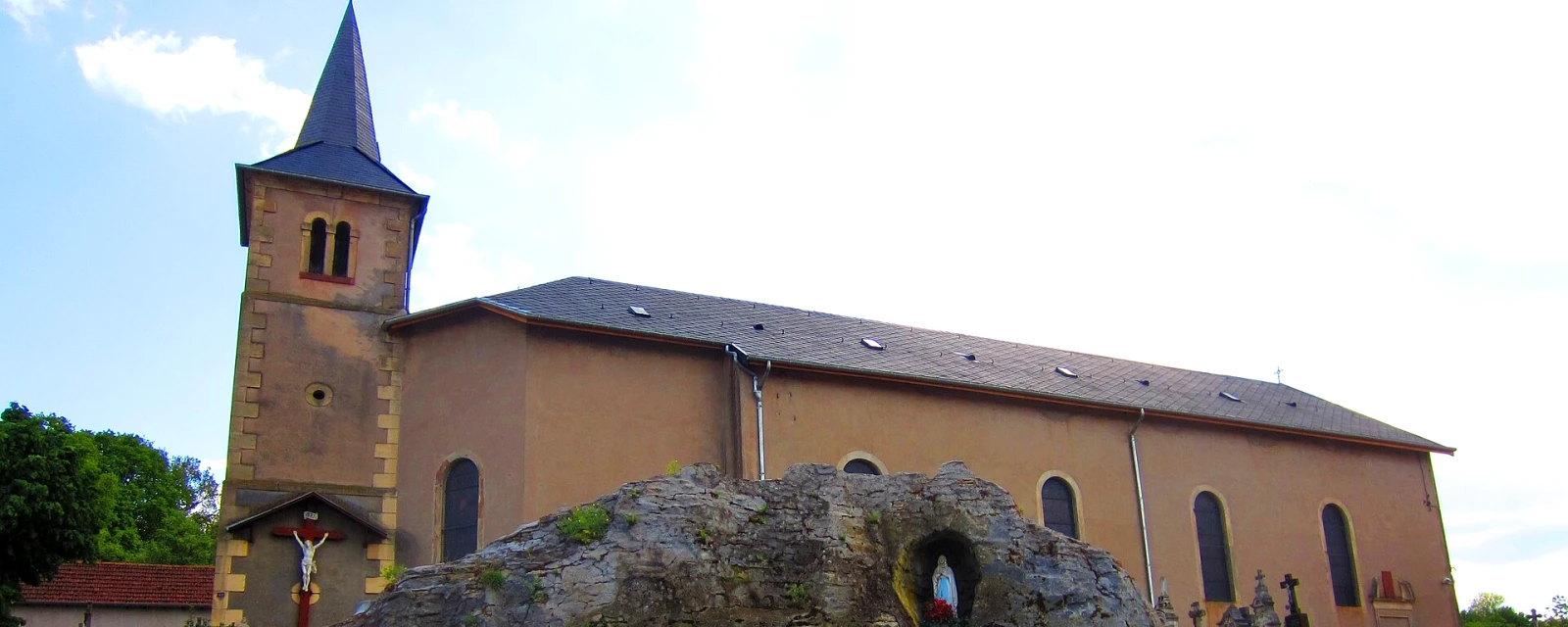 Vue de Vaudreching, Moselle