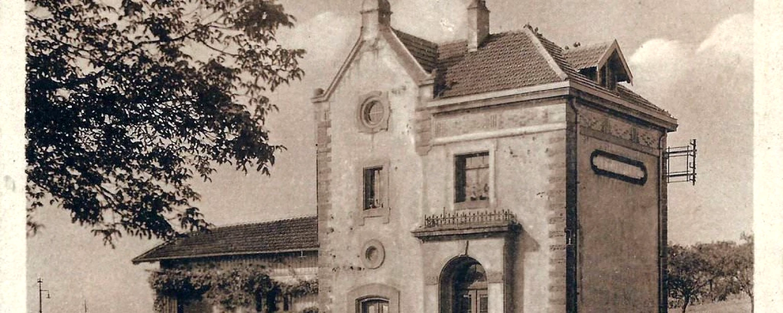 Vue de Vergaville, Moselle