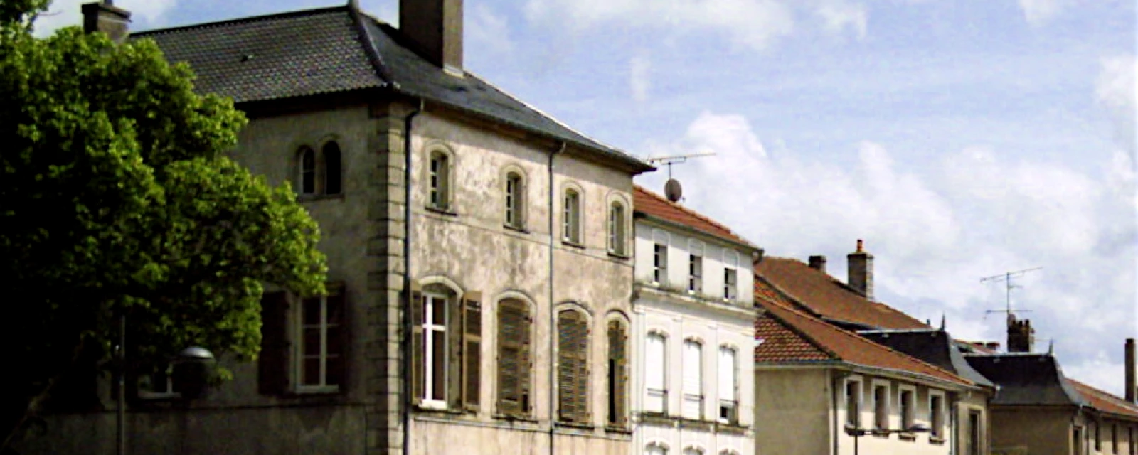 Vue de Vic-sur-Seille, Moselle