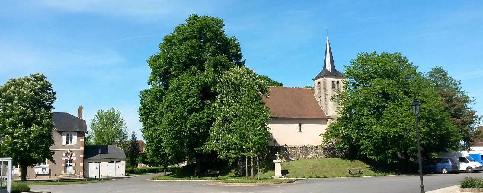 Vue de Avril-sur-Loire, Nièvre