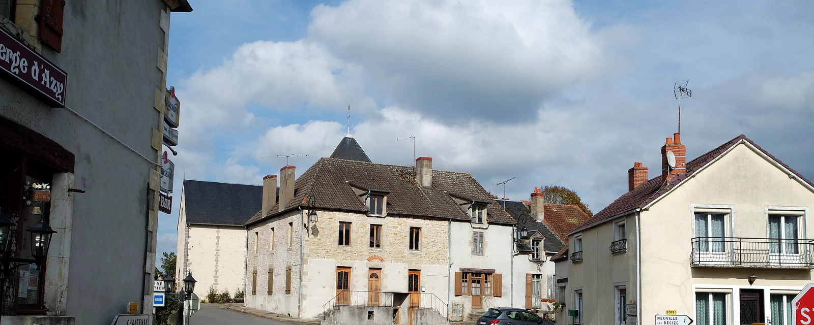 Vue de Azy-le-Vif, Nièvre