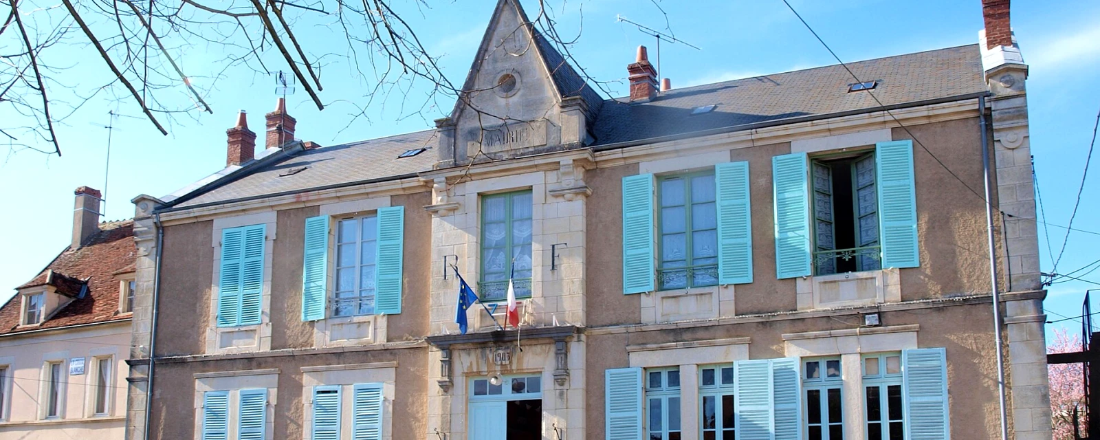 Vue de Billy-sur-Oisy, Nièvre