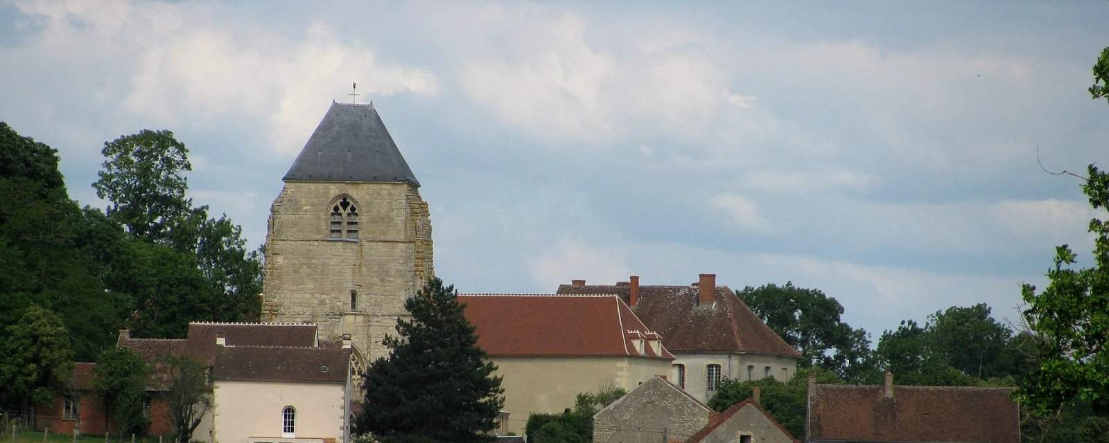 Vue de Challement, Nièvre