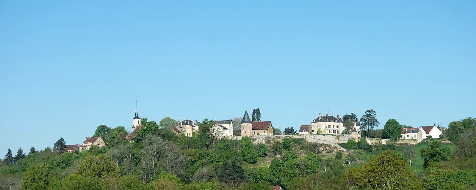 Vue de Champallement, Nièvre