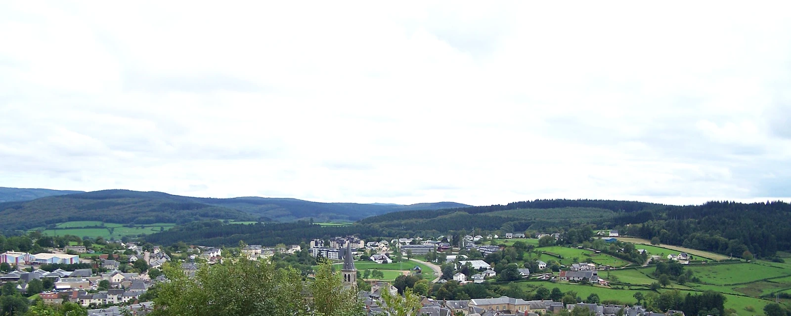 Vue de Château-Chinon (Ville), Nièvre