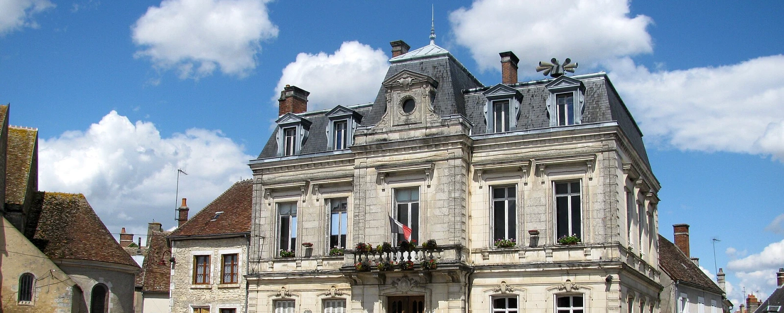 Vue de Entrains-sur-Nohain, Nièvre
