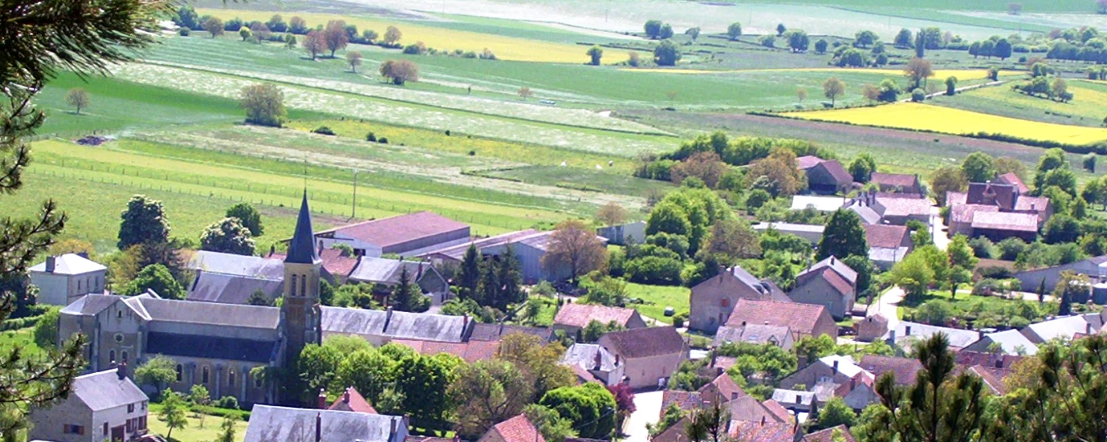 Vue de Grenois, Nièvre