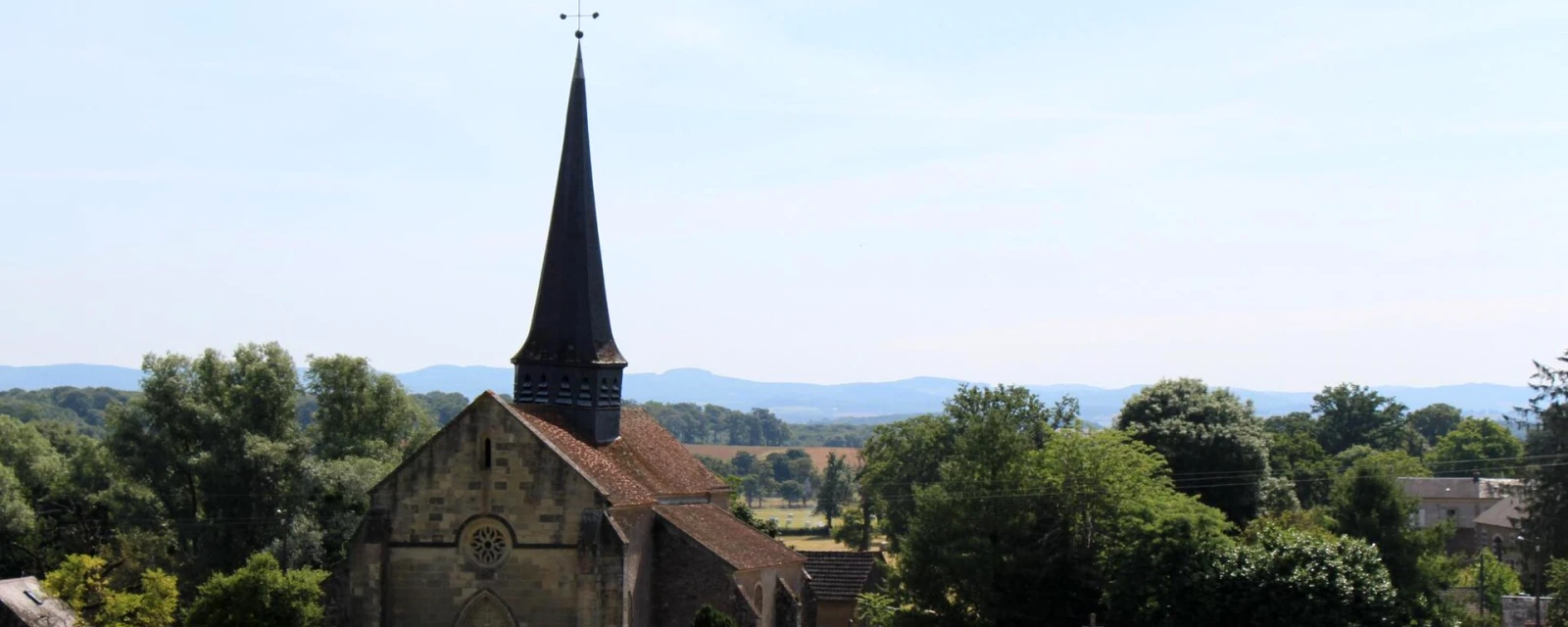 Vue de Héry, Nièvre