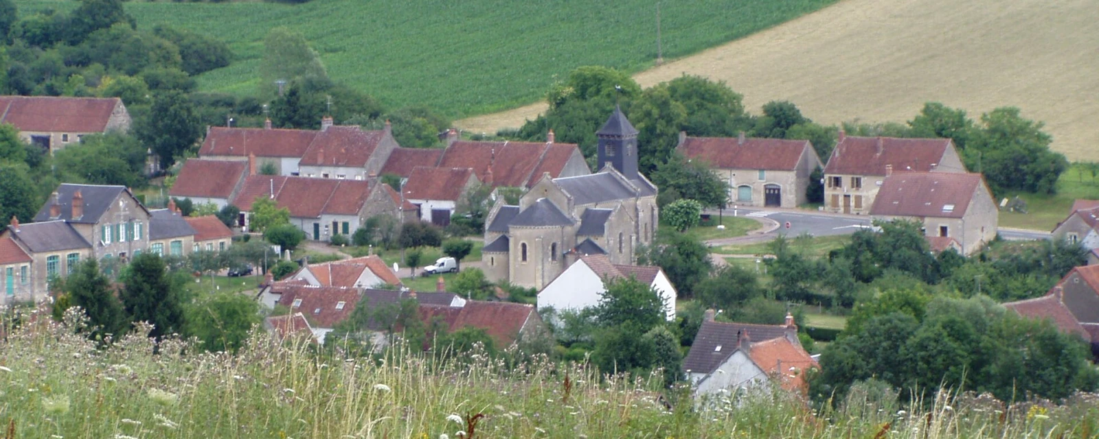 Vue de Nannay, Nièvre