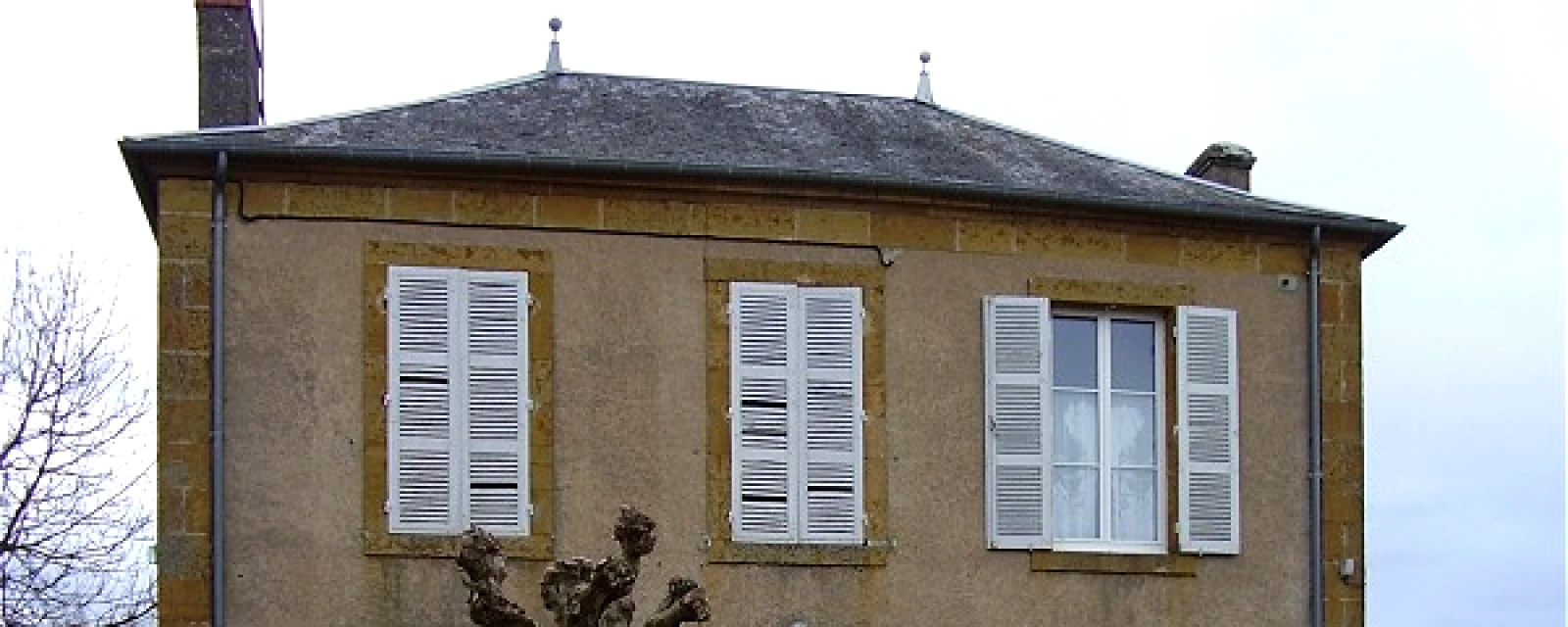 Vue de Pouques-Lormes, Nièvre