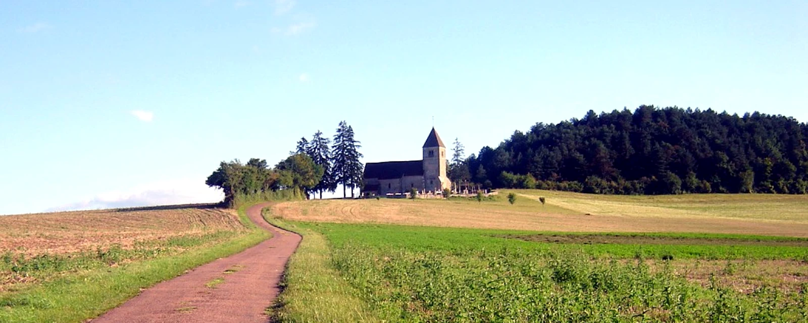 Vue de Saint-Aubin-des-Chaumes, Nièvre