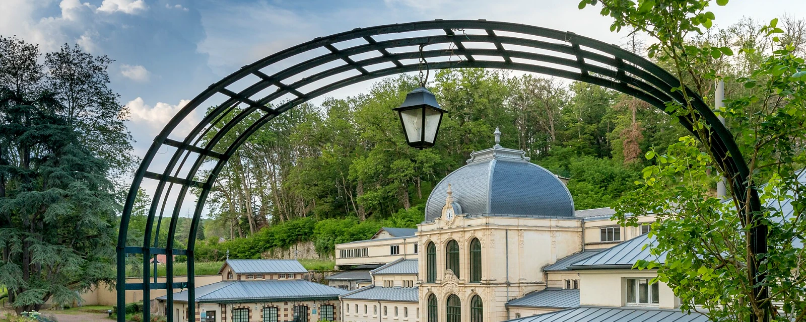 Vue de Saint-Honoré-les-Bains, Nièvre