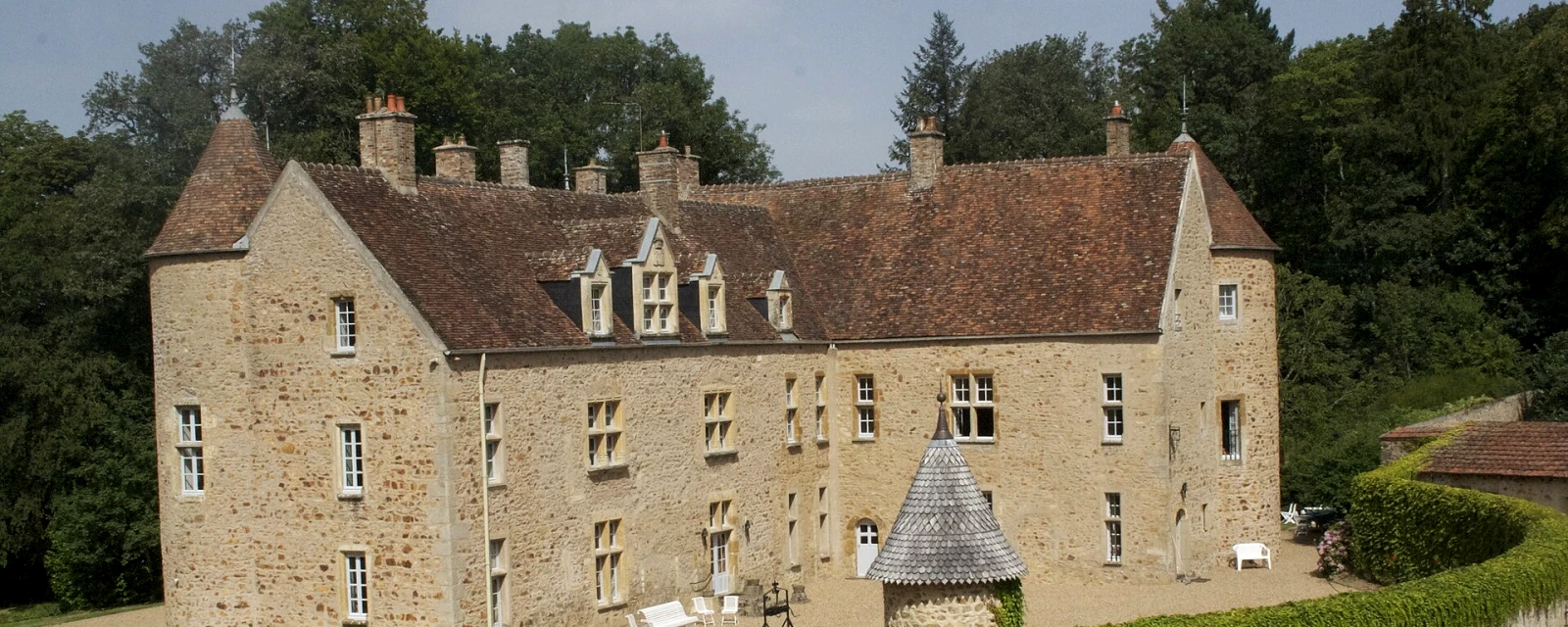 Vue de Saint-Péreuse, Nièvre