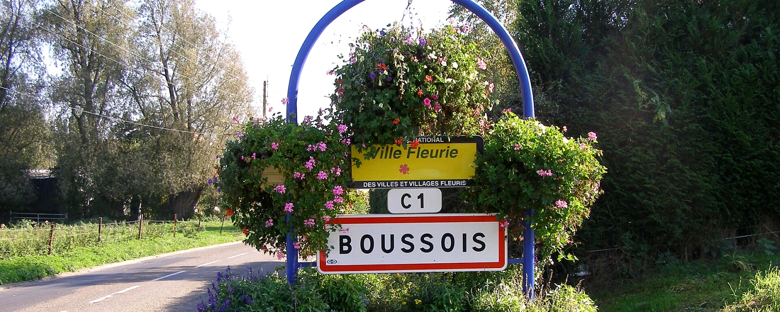 Vue de Boussois, Nord