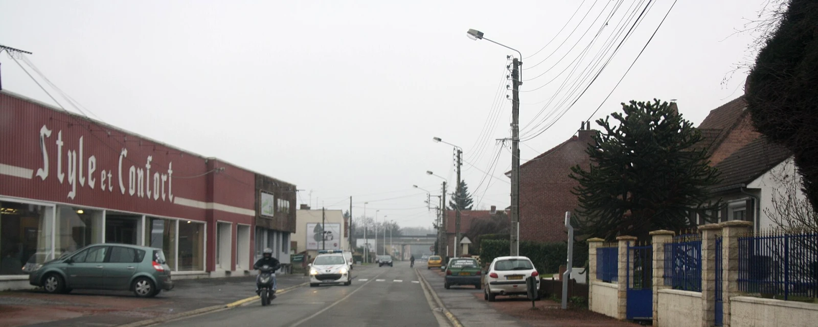 Vue de Flers-en-Escrebieux, Nord