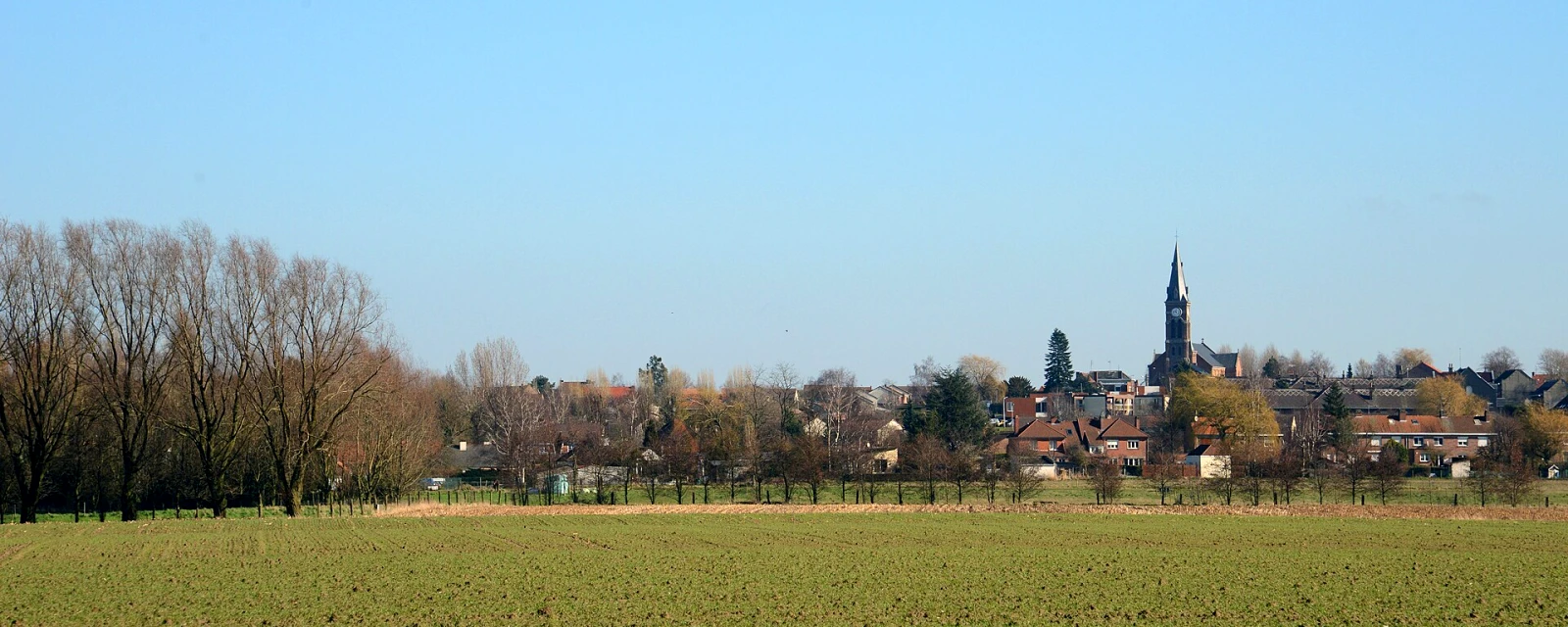 Vue de Halluin, Nord