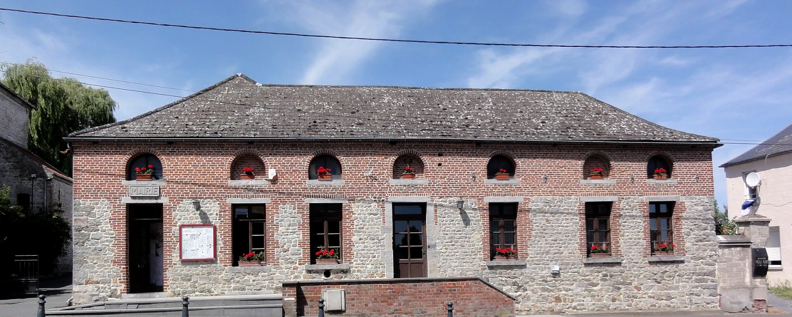 Vue de Houdain-lez-Bavay, Nord
