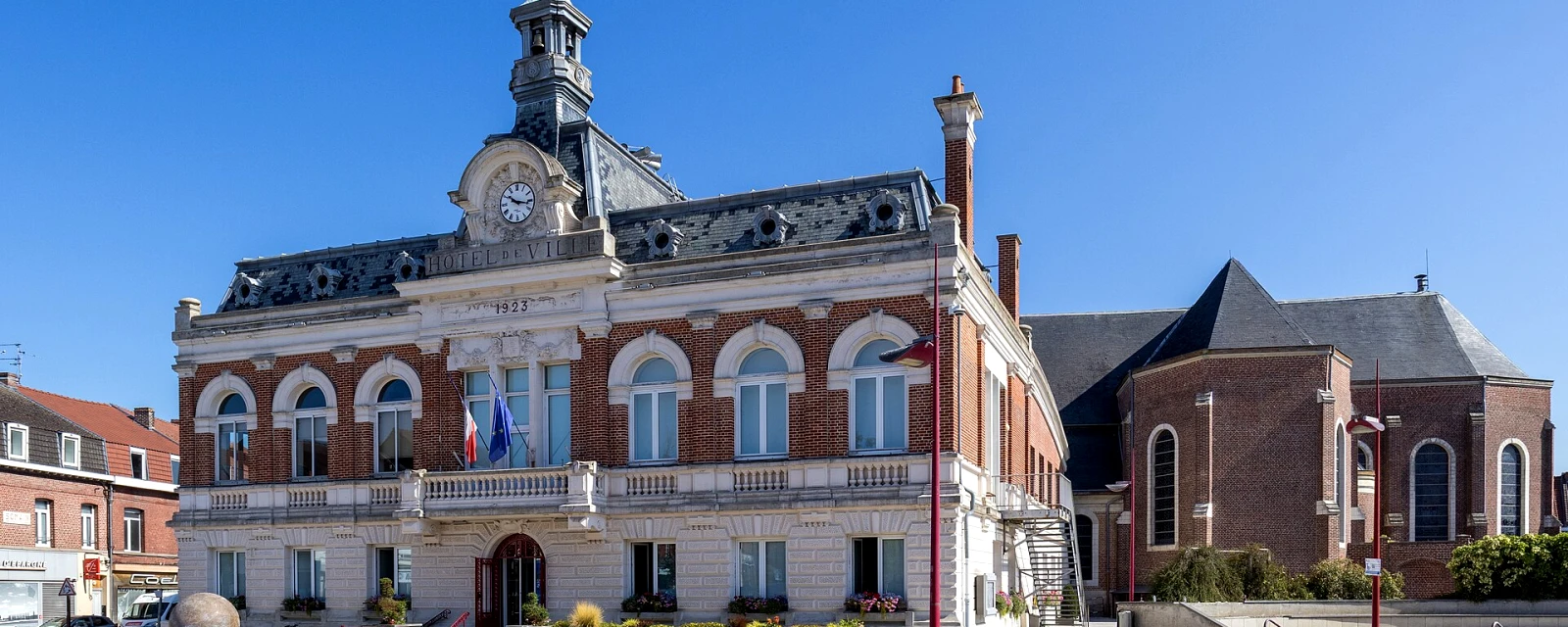 Vue de Somain, Nord