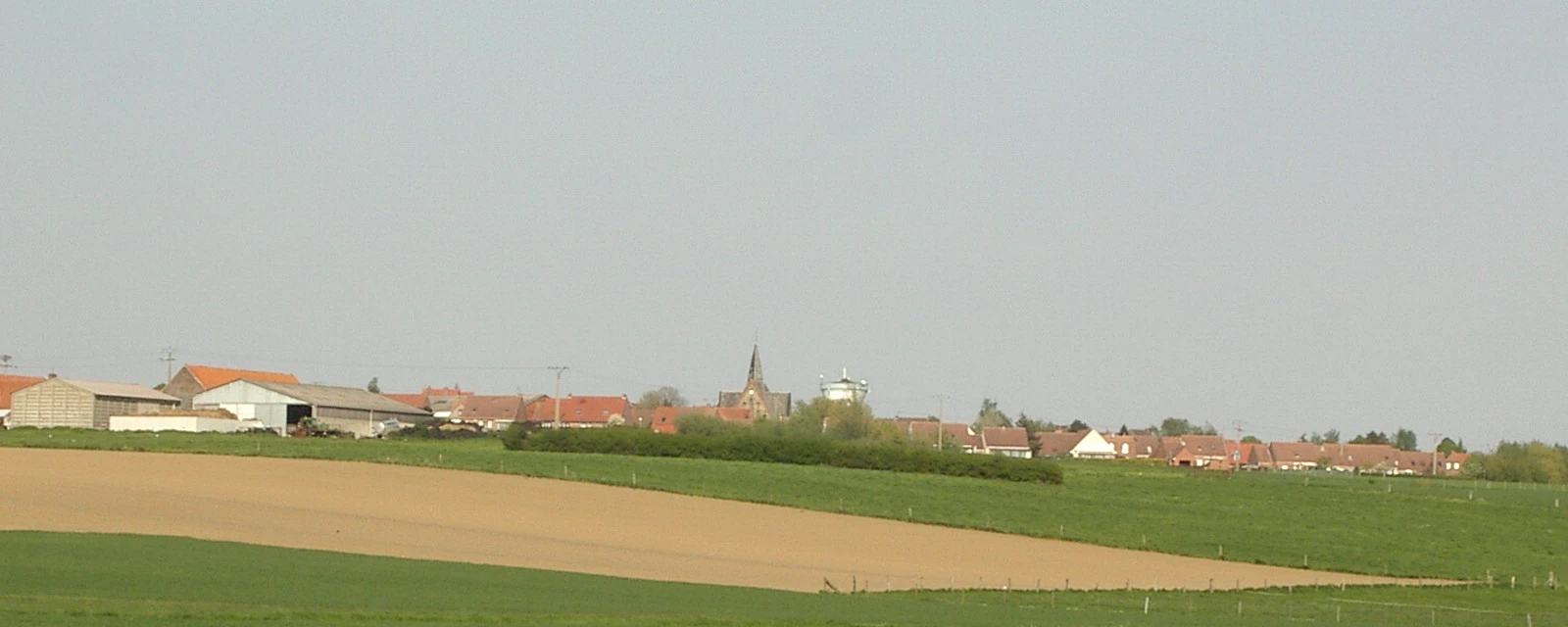Vue de Strazeele, Nord