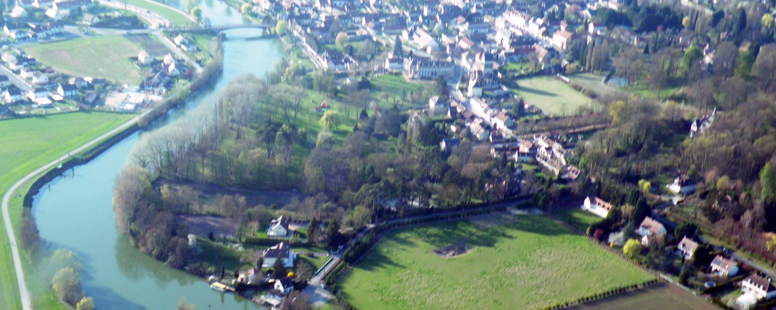 Vue de Choisy-au-Bac, Oise