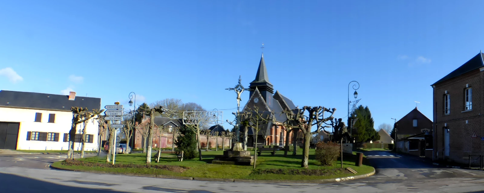 Vue de Haute-Épine, Oise