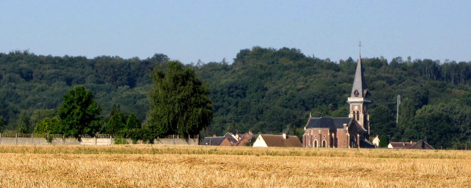 Vue de Porquéricourt, Oise