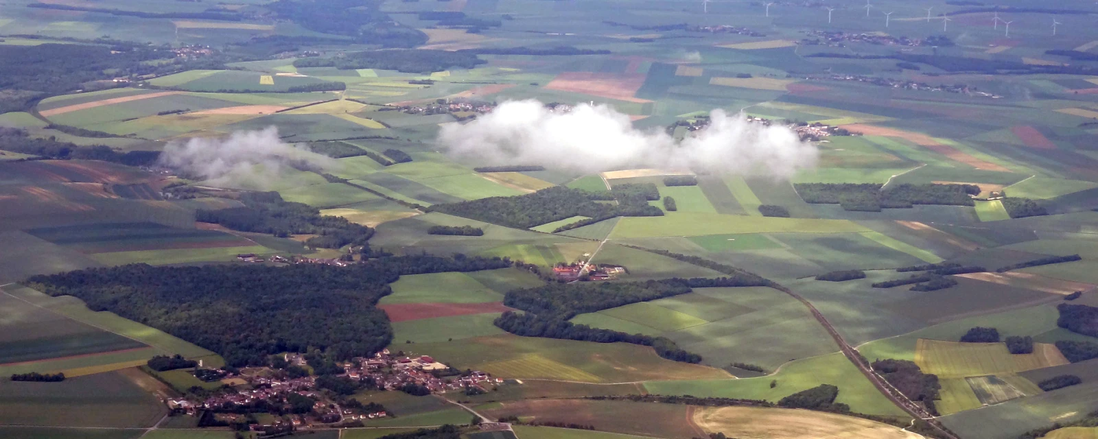 Vue de Rouvroy-les-Merles, Oise