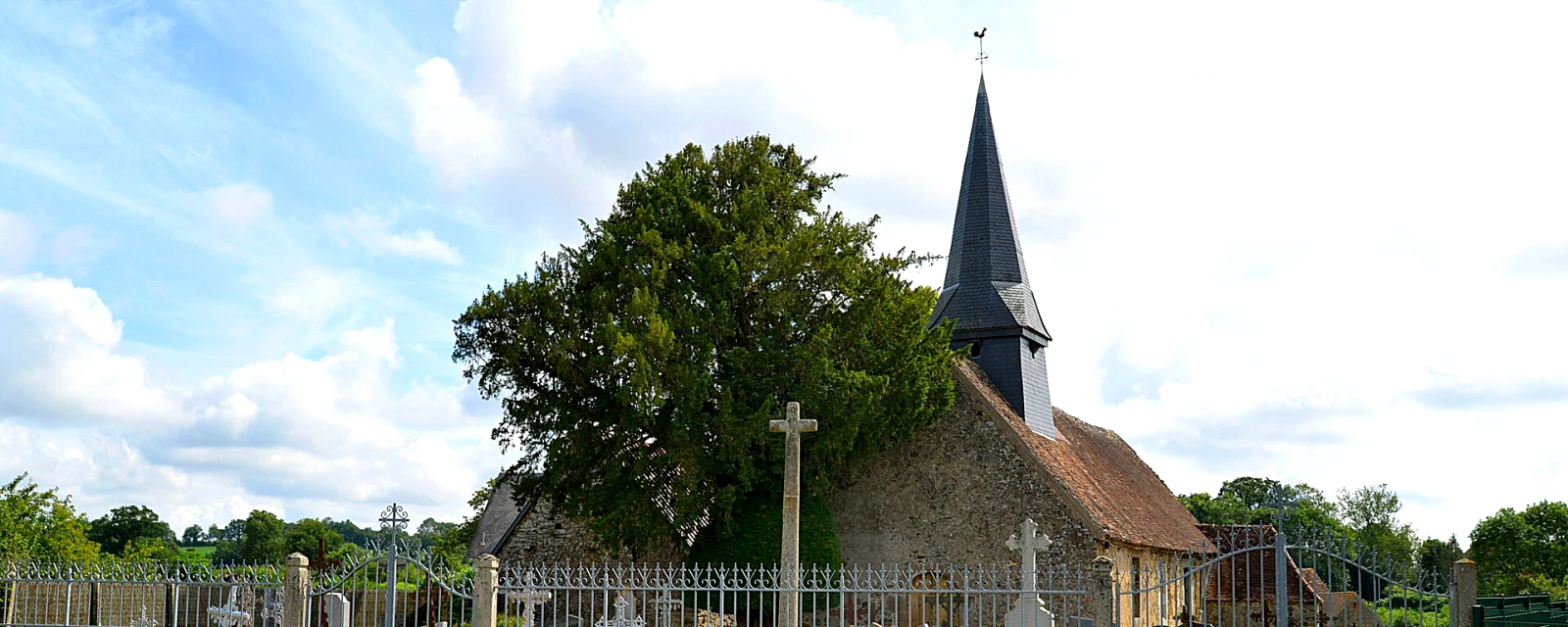 Vue de La Lande-de-Lougé, Orne
