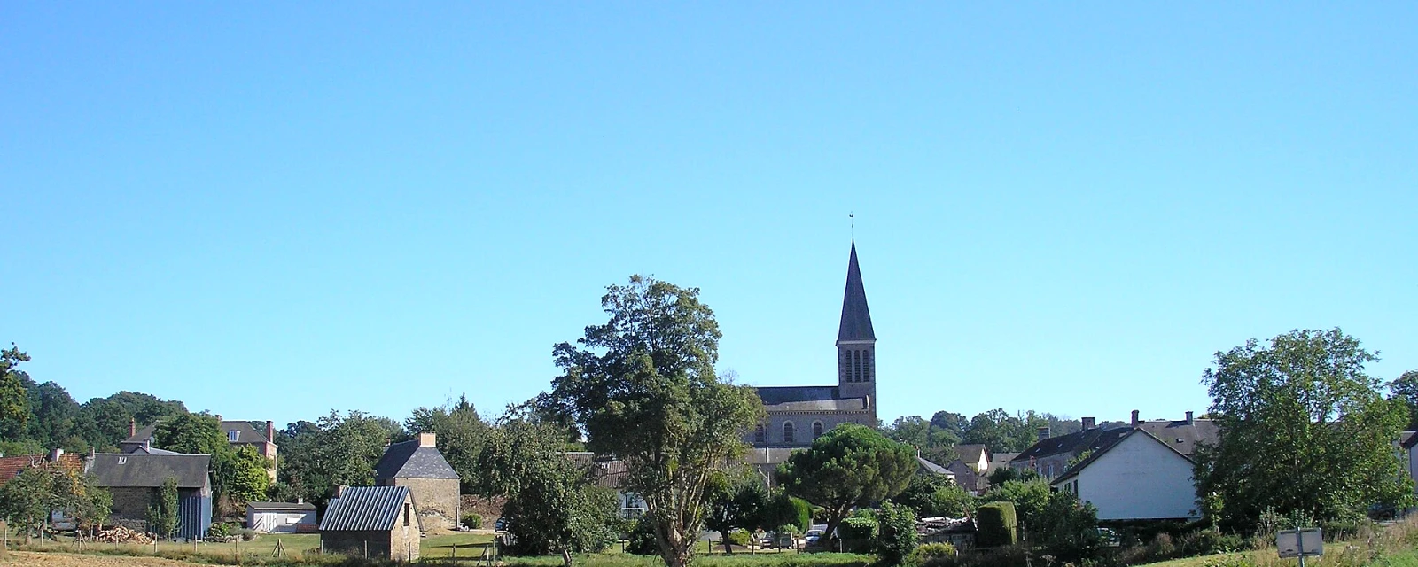 Vue de Montilly-sur-Noireau, Orne