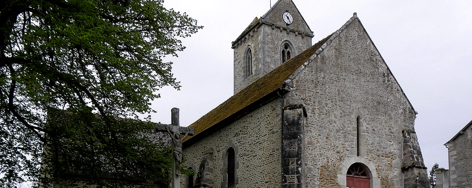 Vue de Saint-Denis-sur-Sarthon, Orne